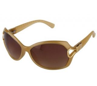Joan Rivers Runway Ready Braided Temple Sunglasses —