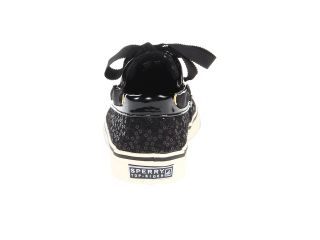 Sperry Top Sider Bahama 2 Eye Black Wool Sequins/Patent
