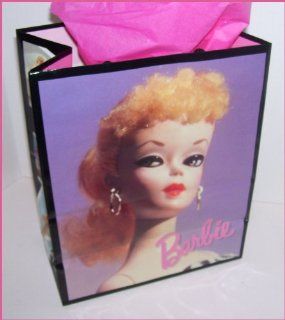 1996 Hallmark Ponytail Barbie Doll Collectible Gift Bag Toys & Games