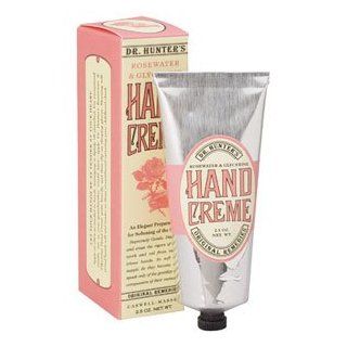 Caswell Massey Dr. Hunters Rosewater & Glycerine Hand Creme 2.5oz  Hand Lotions  Beauty
