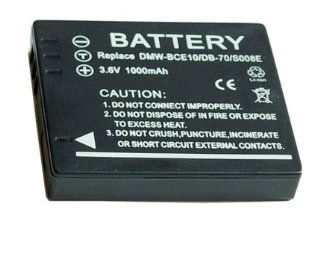 Battery for Panasonic Cga s008e DMC Fx500 Fx520 SDR S26 Cell Phones & Accessories