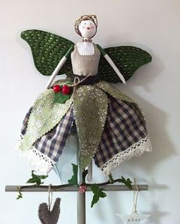 midwinter christmas tree fairy by a homespun home