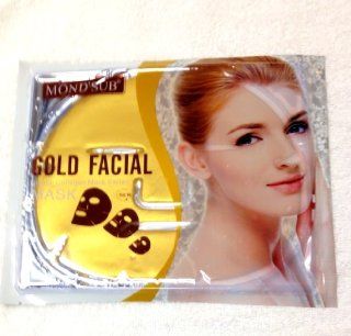 Gold Crystal Collagen Face Mask set of 3  Facial Masks  Beauty