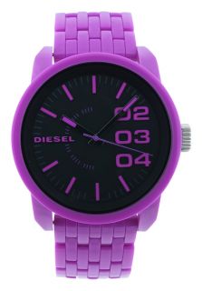 Diesel DZ1524  Watches,Mens Timeframe Black Dial Purple Plastic, Casual Diesel Quartz Watches