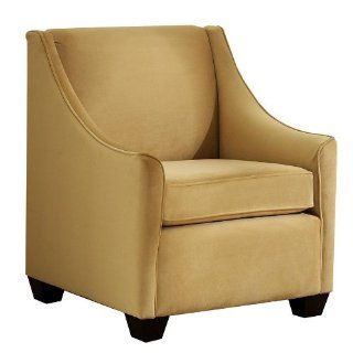 Velvet Honey Swoop Arm Chair   Armchairs