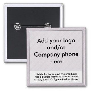 Lavender Event Business Name Badges Tags Pins
