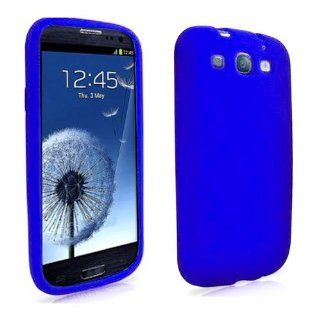 Importer520 Blue Silicone Rubber Gel Soft Skin Case Cover for Samsung Galaxy S3 S III i9300 / I535 / L710 / T999 / I747 Cell Phones & Accessories