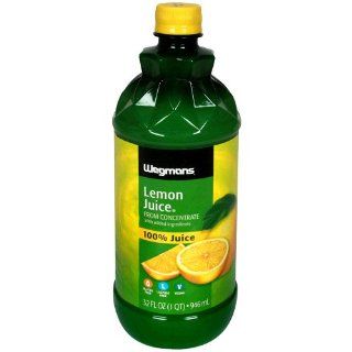 Wgmns Lemon Juice, 32 Fl. Oz. Gluten Free. Lactose Free. Vegan, (Pack of 4)  Fruit Juices  Grocery & Gourmet Food