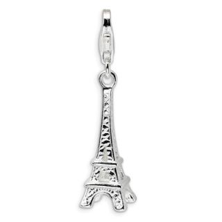 Amore La Vita™ Eiffel Tower Charm in Sterling Silver   Zales