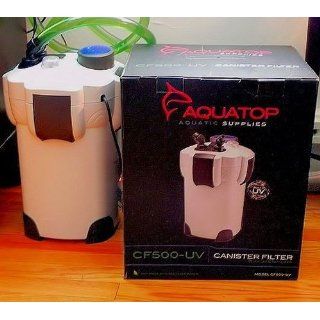 Aquatop CF500UV 5 Stage Canister Filter with UV 9W, 525 gph  Aquarium Filters 