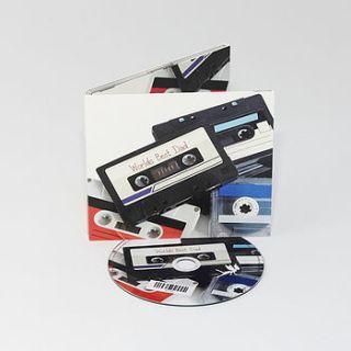 personalised mix tape cd by mixpixie