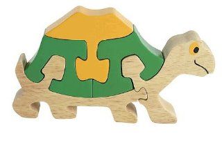 ImagiPLAY Colorific Earth Tortoise Puzzle (#10220) Toys & Games