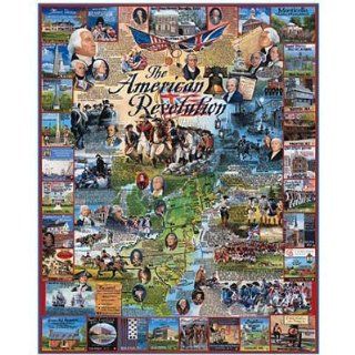 American Revolution 1000 Piece Jigsaw Puzzle Toys & Games