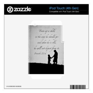Proverbs 22 Train Up a Child iPod Touch 4G Decal