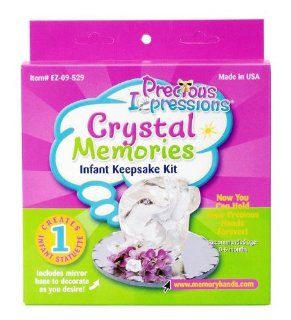 Darice EZ 09 529 Precious Impressions Crystal Memories Infant Keepsake Kit   Baby Products