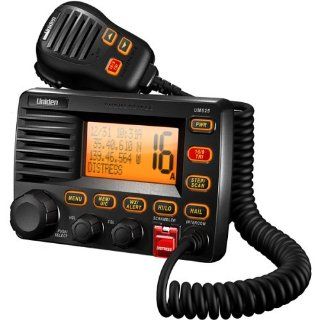 Uniden UM525 B Fixed mount Marine Radio with 3" LCD, Black GPS & Navigation