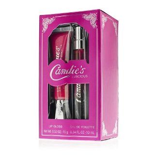 Candie's Luscious Lip Gloss & EDT Purse Spray Perfume Duo Gift Set  Candie S Luscious Fragrance  Beauty