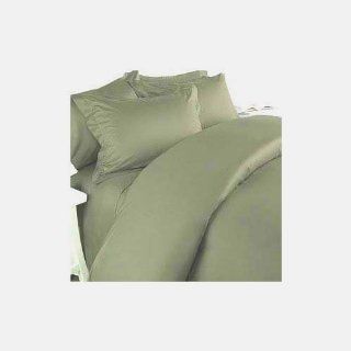 MARRIKAS (TM) 530TC Egyptian Cotton DUAL SPLIT KING Sheet Set SOLID SAGE   Pillowcase And Sheet Sets