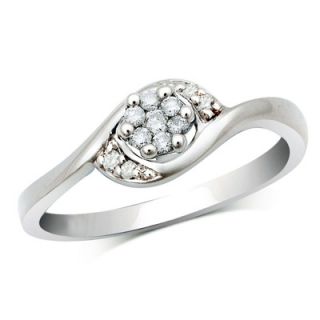 Cherished Promise Collection™ Diamond Accent Swirl Promise Ring in