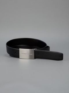 Emporio Armani Brand Embossed Buckle Belt