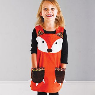girl's fox play dress by wild things funky little dresses