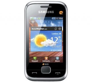 Samsung Champ Deluxe DUOS C3312 GSM Unlocked Dual SIM Phone —