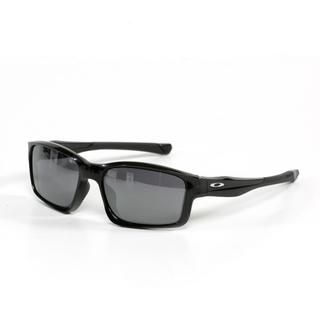Oakley Unisex Chain Link Sunglasses In Polished Black With Black Iridium Lenses