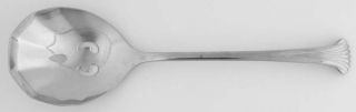 Towle Marchesa (Stainless,Japan) Solid Pierced Casserole Spoon   Stainless, 18/8