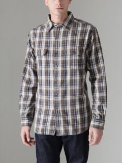 Cotton Reversible Flannel Shirt by Tailor Vintage