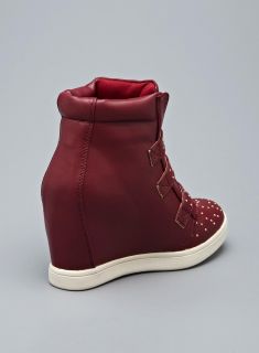 Wanted Gramercy High Top Embellished Buckle Sneaker Wanted Wedges