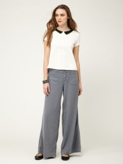 Linen Patch Pocket Wide Leg Pant by Free People