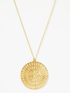 Gorjana   Sunburst Gold Disc Necklace by Gorjana