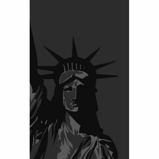 Nuloom Handmade Pino Statue Of Liberty Rug (5 X 8)