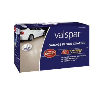 Valspar Garage Floor Coating 128 fl oz Interior Semi Gloss Porch and Floor Tintable Base Latex Base Paint
