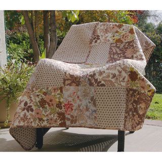 Camilla Patchwork Quilted Throw