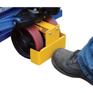 Vestil Universal Pallet Truck Foot Guard — 6 1/4 in.L x 8 3/8 in.W x 5 1/4 in.H., Model# PM5-TG  Pallet Truck Parts