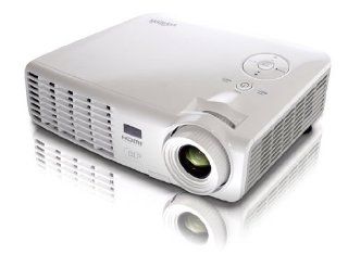 Vivitek D537W 3200 Lumen WXGA HDMI 120Hz 3D Ready Ultra Portable Widescreen DLP Projector (White) Electronics