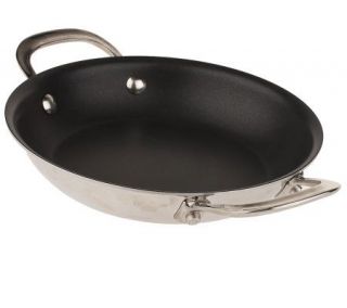 Technique Clad Tri Ply 8 Everyday Pan with Helper Handles —
