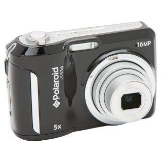Polaroid 16MP Slim Digital Camera 2.4 Inch Screen (IS536 BLK MCF)  Point And Shoot Digital Cameras  Camera & Photo