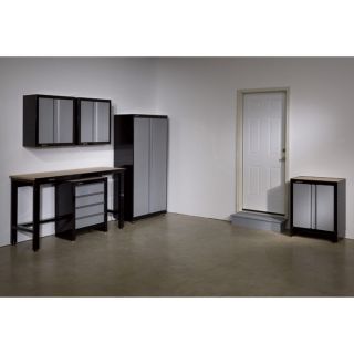 Stack-On Garage Storage System — 6-Pc., Steel, Model# SGO-SET-DS  Storage Cabinets