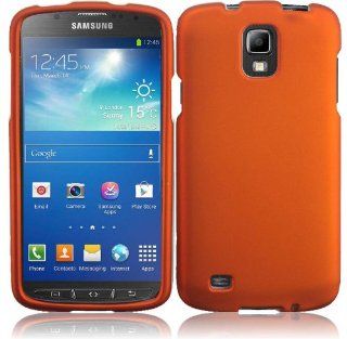 For Samsung Galaxy S4 S 4 Active i537 i9295 Hard Cover Case Orange Accessory Cell Phones & Accessories