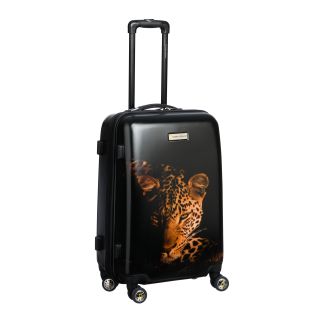 National Geographic Explorer Balboa Collection Leopard 24 inch Medium Hardside Spinner Upright Suitcase