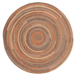 Perfect Stitch Multicolor Braided Cotton blend Rug (6 Round)
