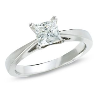 Celebration 102® 1 CT. Princess Cut Diamond Solitaire Engagement Ring