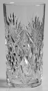 St Louis Florence (Pineapple Cut) Highball Glass   Pineapple & Fan Cut Design, C