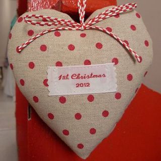 first christmas 2012 heart by follie by josie rossington