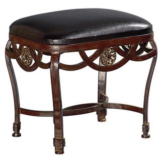 Ottoman With Antique Copper Frame