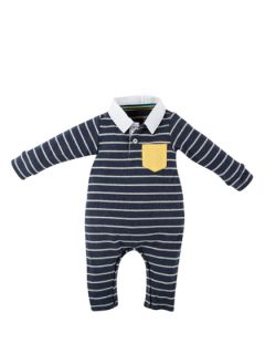 Andy Land Striped Romper by Andy & Evan for Little Gentlemen