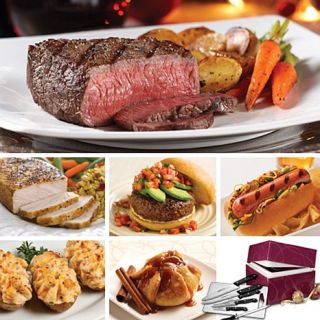 Omaha Steaks 20 piece Ultimate Gift with Cutlery Set