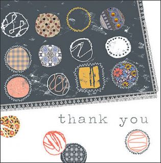thank you cards by stop the clock design